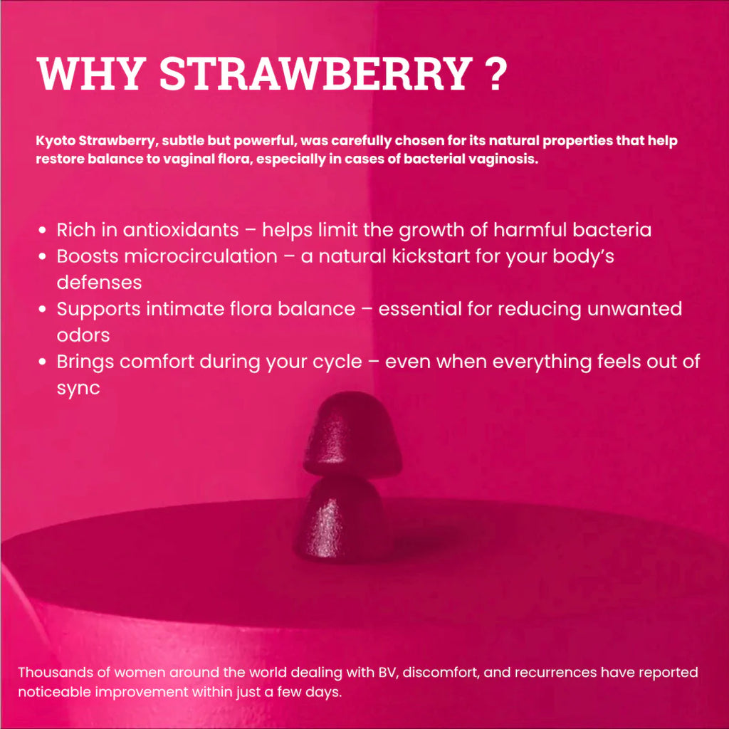 Feminine Balance Gummies — Strawberry Hydration & Wellness Support