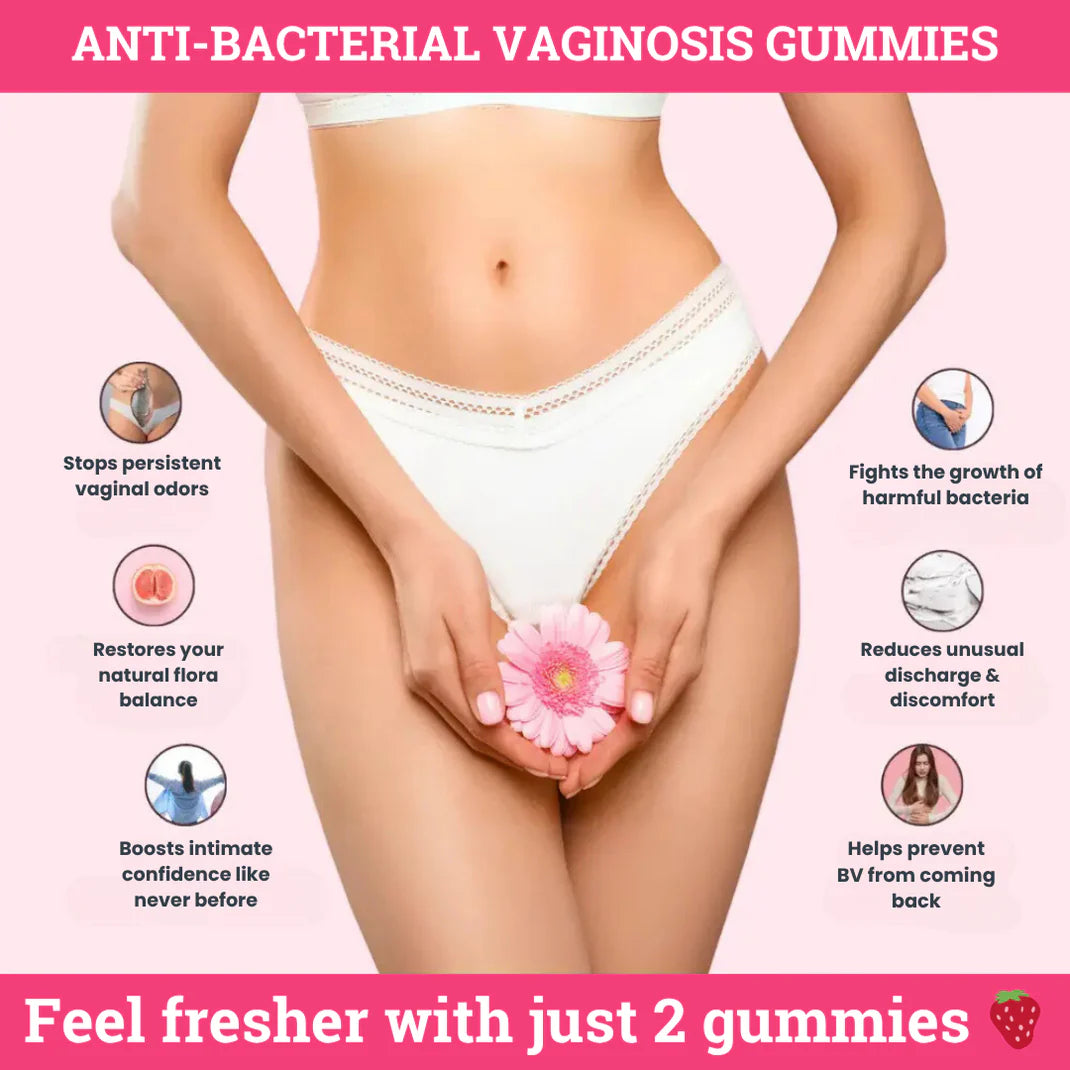 Feminine Balance Gummies — Strawberry Hydration & Wellness Support